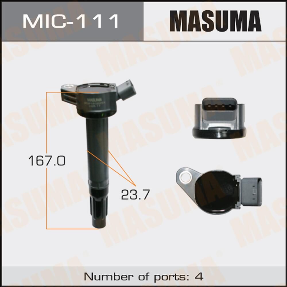 Катушка зажигания Masuma. Артикул MIC-111