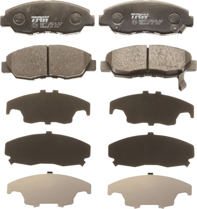 Тормозные колодки TRW. Артикул GDB3609