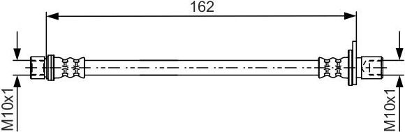 Тормозной шланг Bosch. Артикул 1 987 481 638