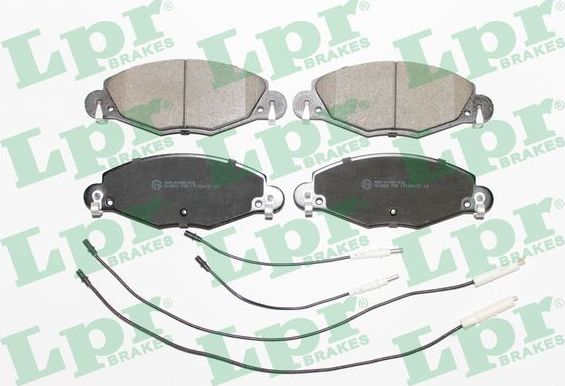 Тормозные колодки LPR. Артикул 05P799