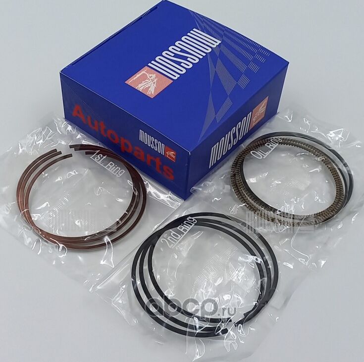 Кольца комплект Toyota 1KR-FE (71*1,0*1,0*1,5) стандарт на 1 цилиндр (Mousson). Артикул SRS1KRFESTD