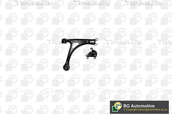 Поперечный рычаг передней подвески BGA правый нижний для Volkswagen New Beetle I (A4) 2000-2001. Артикул TRC0117