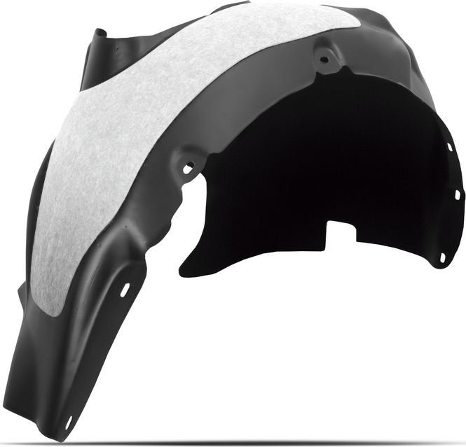 Подкрылок (локер) TOTEM передний правый с шумоизоляцией для Skoda Rapid 2012-2026. Артикул NLS.45.07.002