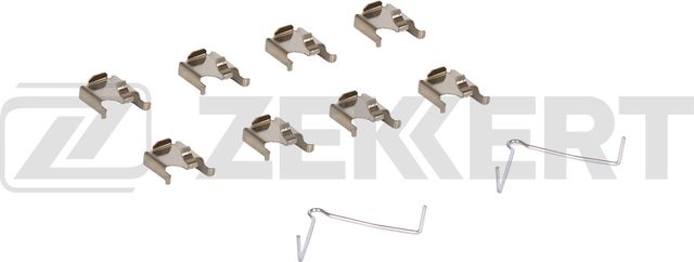 Комплект установочный задн. торм. колодок Mazda 626 III  V 88-  323 VI 98-  6 I  II 02- Zekkert. Артикул BR-1458