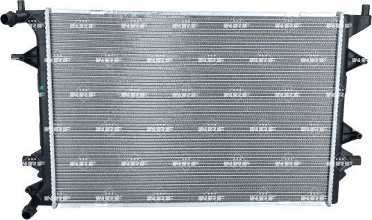 Радиатор охлаждения двигателя NRF (алюминий) для Volkswagen New Beetle II (A5) 2014-2019. Артикул 59118