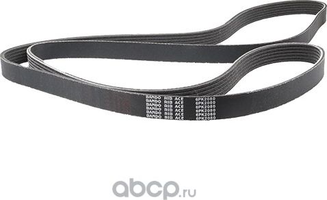 Приводной ремень поликлиновой Bando. Артикул 6PK2080