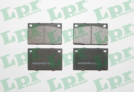 Тормозные колодки LPR. Артикул 05P161