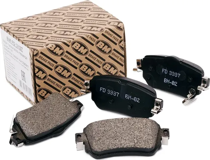 Колодки тормозные дисковые | зад, прав, лев | (BM) BM. Артикул FD 3337