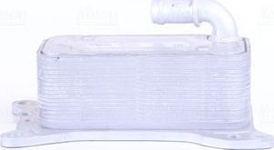 Радиатор масляный (маслоохладитель) для двигателя Nissens (алюминий). Артикул 91198