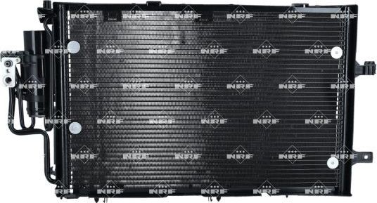 Радиатор кондиционера (конденсатор) NRF (алюминий). Артикул 35530