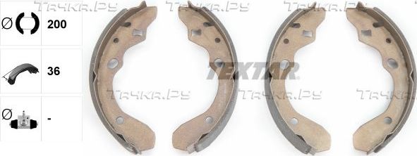 Тормозные колодки Textar. Артикул 91047400