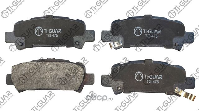Тормозные колодки (TI-Guar). Артикул TG475