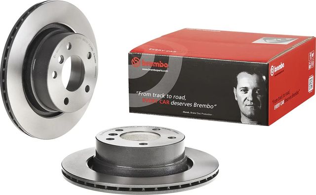 Тормозной диск Brembo UV Coated задний для BMW Z4 I (E85/E86) 2002-2008. Артикул 09.9869.81