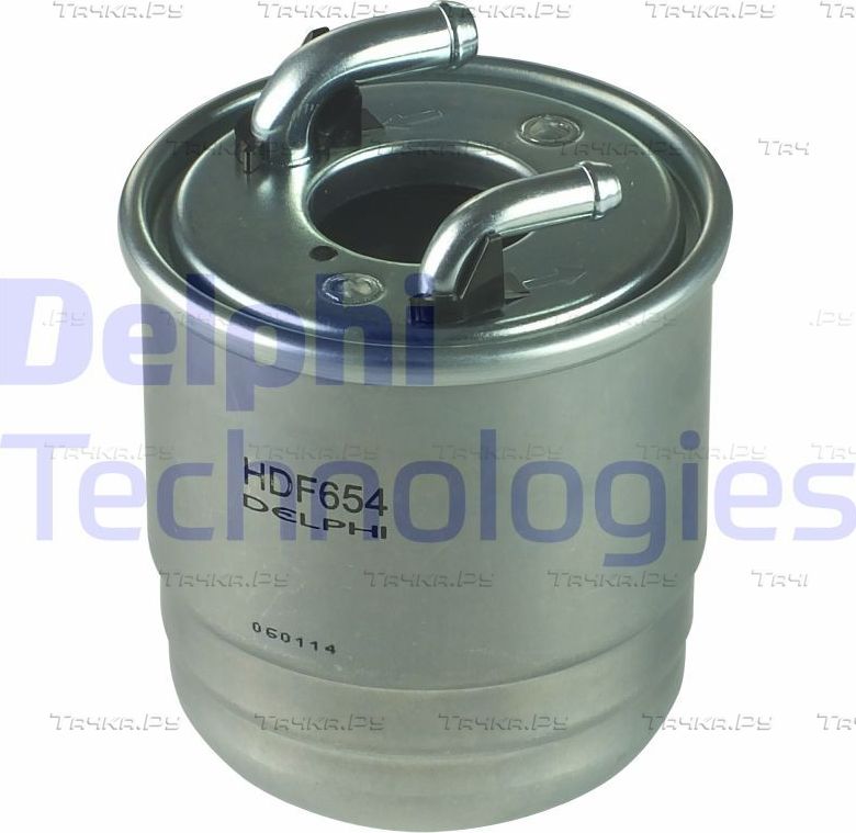 Топливный фильтр Delphi для Mercedes-Benz A-Класс II (W169) 2004-2012. Артикул HDF654