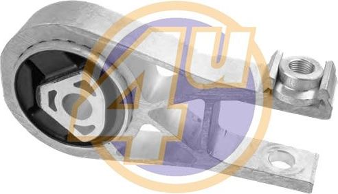 Подушка (опора) двигателя 4U задняя для Fiat Ducato III 2006-2026. Артикул PU-EM-00228