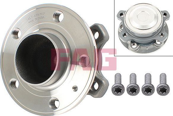 Ступица колеса с интегрированным подшипником Fag. Артикул 713 6605 70