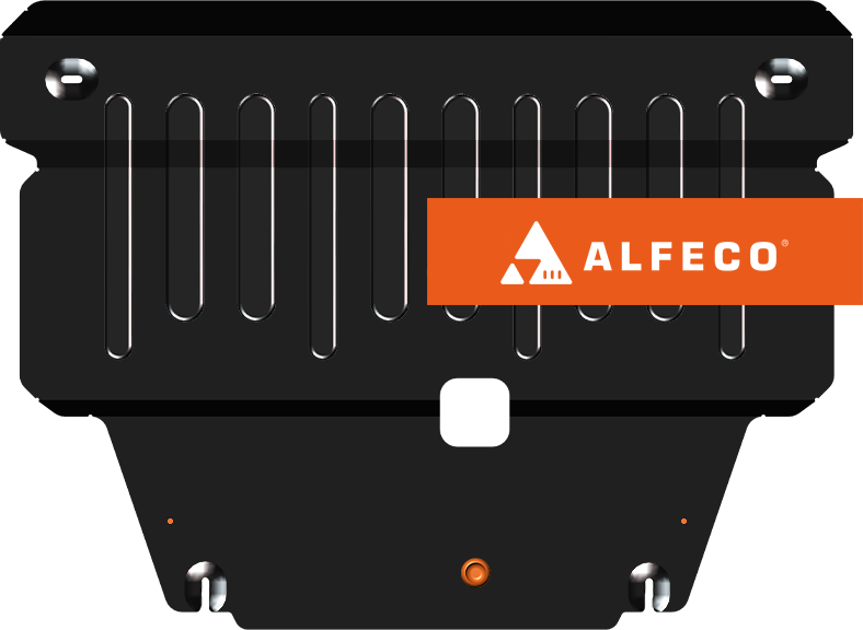 Защита Alfeco для картера и КПП Changan CS35 Plus 2018-2026. Артикул ALF.57.07