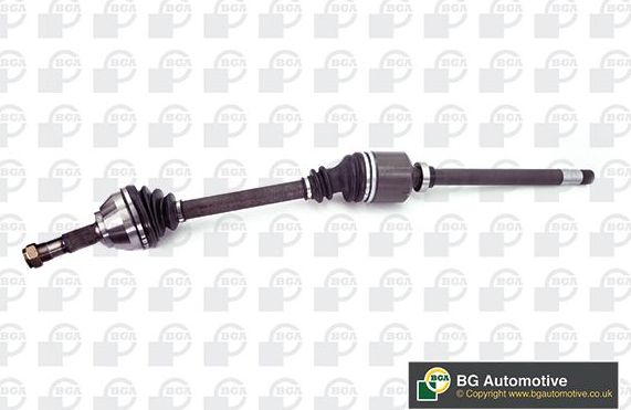 Полуось (привод в сборе, приводной вал) BGA. Артикул DS6709R