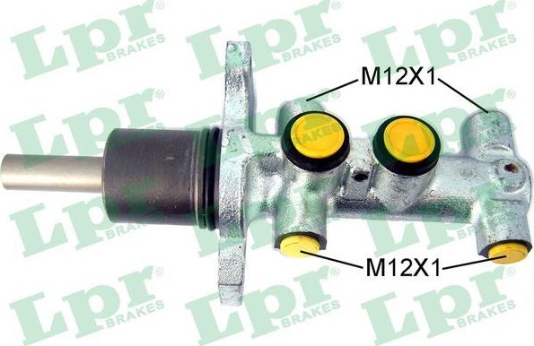 Тормозной цилиндр главный LPR (Серый чугун) для Renault Trafic II 2001-2014. Артикул 1471