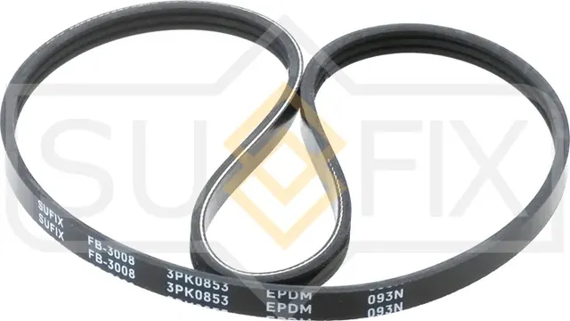 Ремень поликлиновый 3PK0853 (Sufix). Артикул FB3008