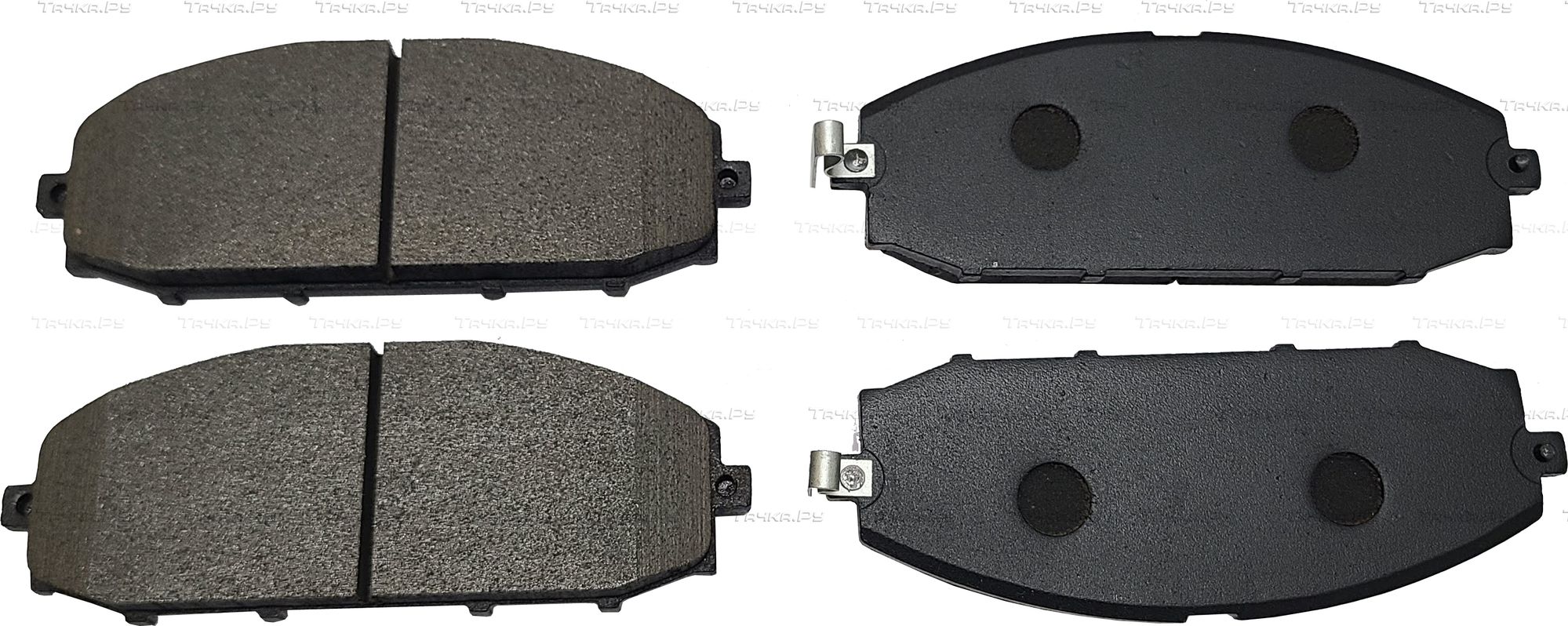 Тормозные колодки CTR передние для Nissan Patrol Y61 2000-2002. Артикул GK0829