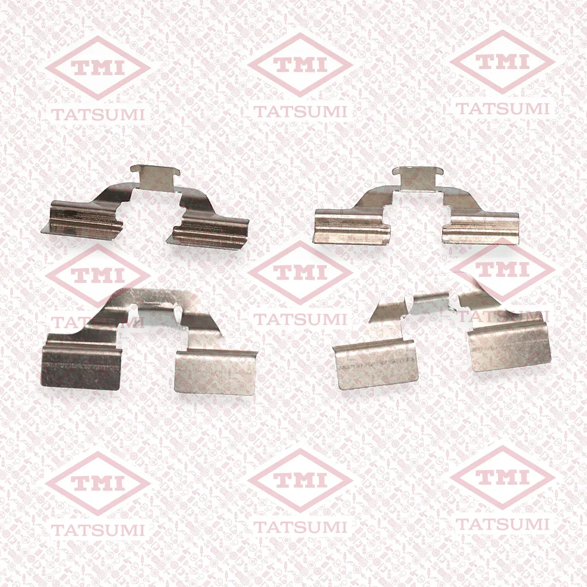Ремкомплект передних тормозных колодок (Tatsumi). Артикул TCG1507