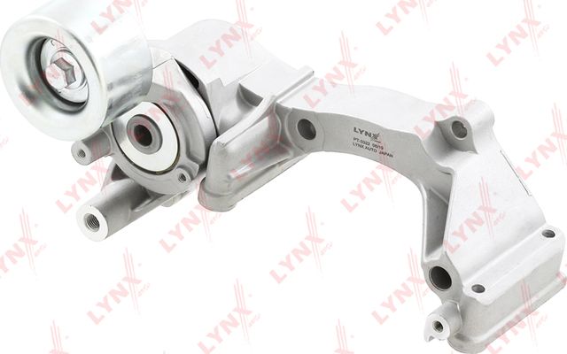 Натяжной ролик (натяжитель) приводного клинового зубчатого ремня LYNXauto. Артикул PT-3322