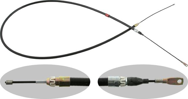 Трос ручника (тросик ручного тормоза) Febi Bilstein передний для Mercedes-Benz E-Класс I (W124) 1993-1998. Артикул 01667