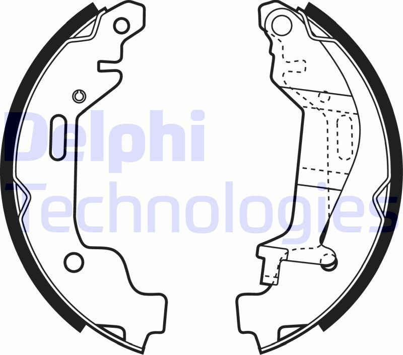 Тормозные колодки Delphi. Артикул LS1927