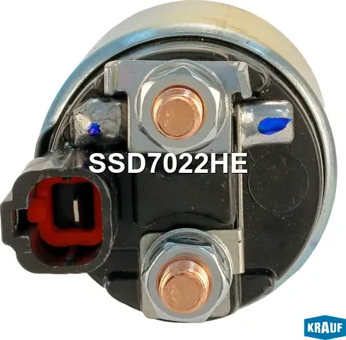 Втягивающее реле стартера Krauf. Артикул SSD7022HE