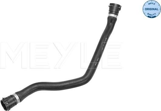 Патрубок системы охлаждения (радиатора) Meyle (EPDM (Этилен-пропиленовый каучук)). Артикул 319 222 0040