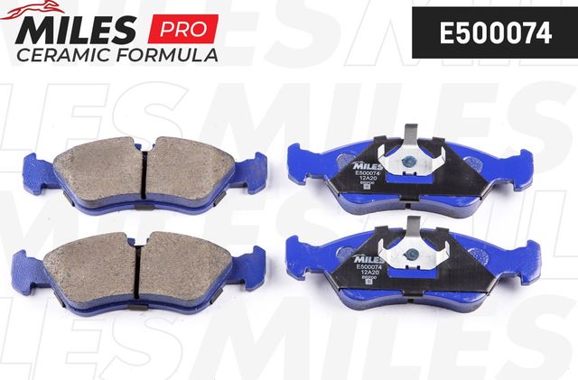 Тормозные колодки Miles (Керамика) передние для Daewoo Espero 1991-1999. Артикул E500074