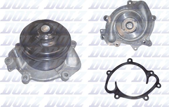 Помпа (водяной насос) Dolz для Mercedes-Benz M-Класс III (W166) 2011-2015. Артикул M253