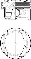 Поршень Kolbenschmidt для Skoda Scala I 2019-2026. Артикул 41108600