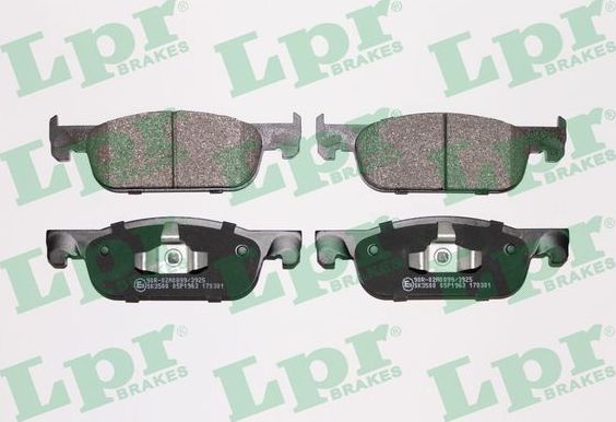 Тормозные колодки LPR. Артикул 05P1963