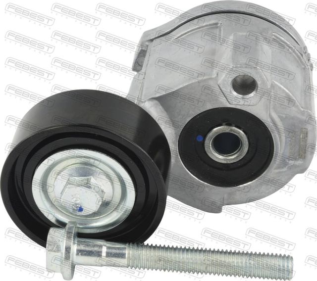 Натяжной ролик (натяжитель) приводного клинового зубчатого ремня Febest. Артикул 1290-G4KH