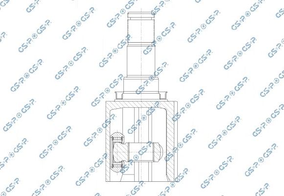 Шрус внутренний (граната) GSP. Артикул 603356