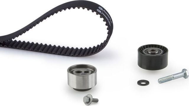 Ремень ГРМ с роликами (комплект) Gates PowerGrip® для Peugeot Partner Origin 2008-2015. Артикул K025523XS