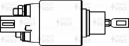 Втягивающее реле стартера StartVOLT. Артикул VSR 0841