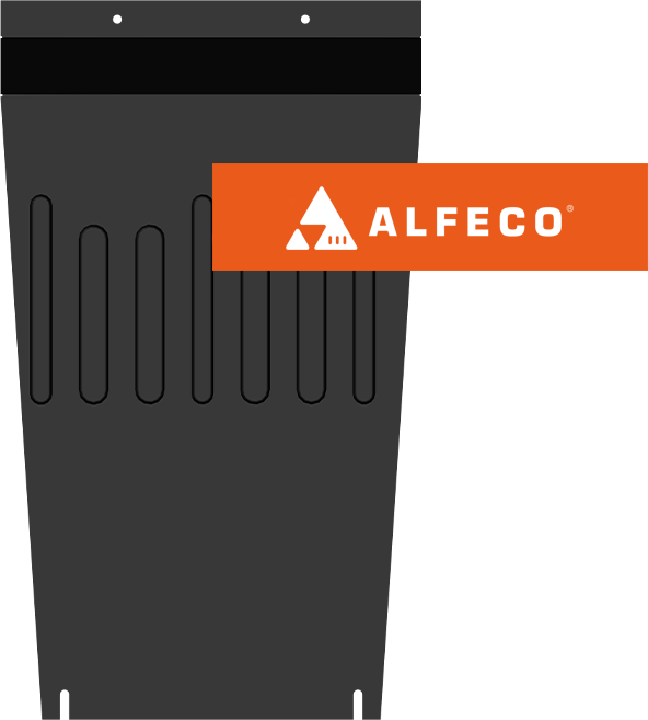 Защита Alfeco для радиатора Jac N35 2019-2026. Артикул ALF.56.061