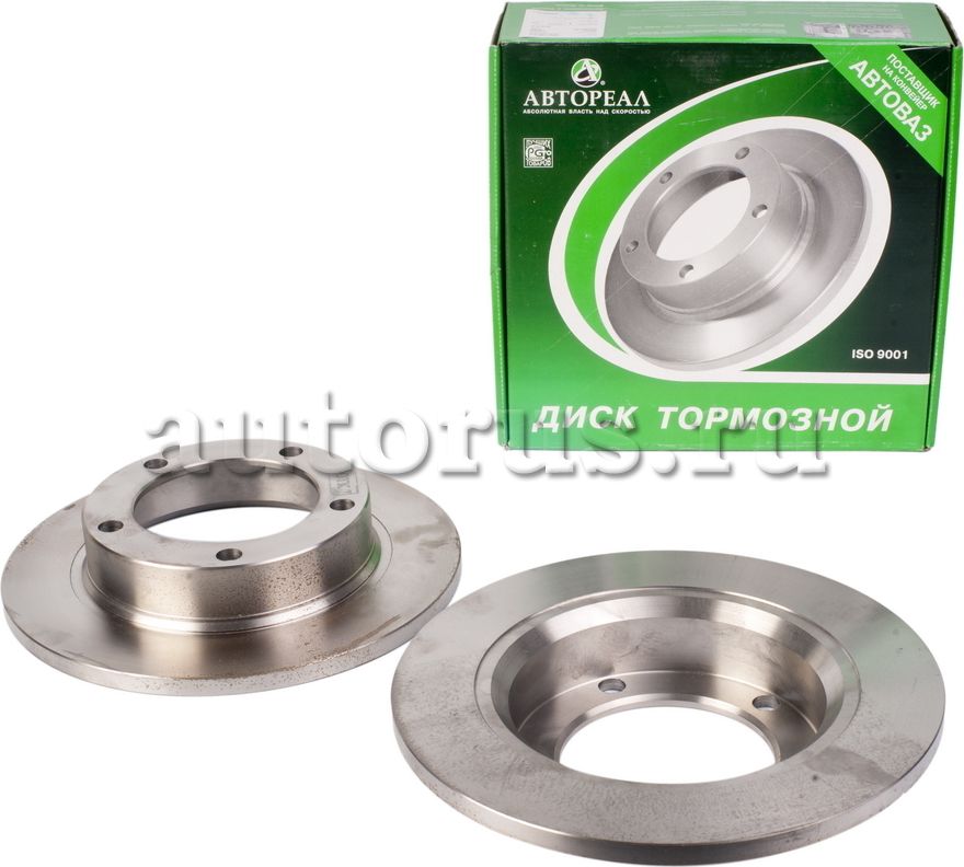 Диск тормозной передний ВАЗ 2121 (Автореал) (кт) АВТОРЕАЛ AVTOREAL AB21-3501070. Артикул AB21-3501070