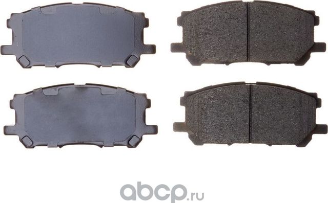 Колодки тормозные дисковые (противоскрипная пластина в компл.) (Avantech). Артикул AV957