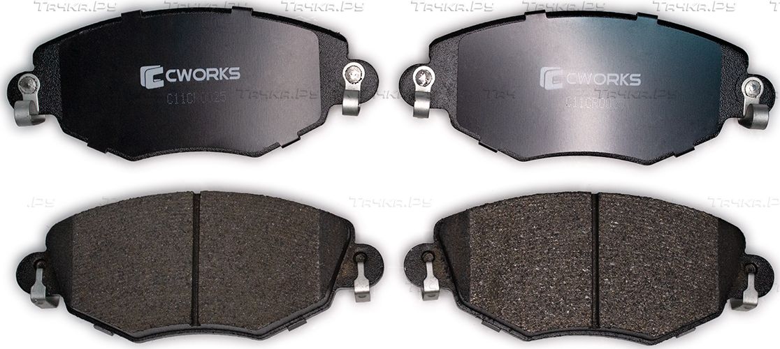 Тормозные колодки Cworks передние для Jaguar X-Type I 2001-2009. Артикул C11CR0025