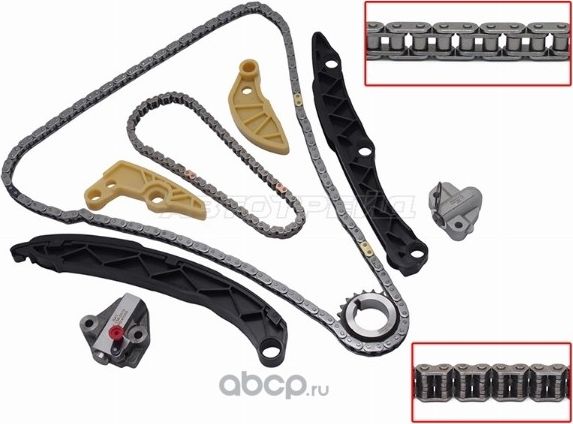 КОМПЛЕКТ ЗАМЕНЫ ЦЕПИ ГРМ KIA OPTIMA 2.4 G4KJ 17- (SAT). Артикул ST1360010