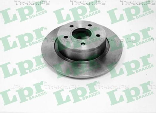 Тормозной диск AP задний для Ford Tourneo Connect I 2002-2013. Артикул F1014P