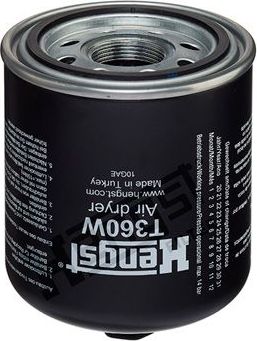 Патрон осушителя воздуха пневмосистемы Hengst. Артикул T360W