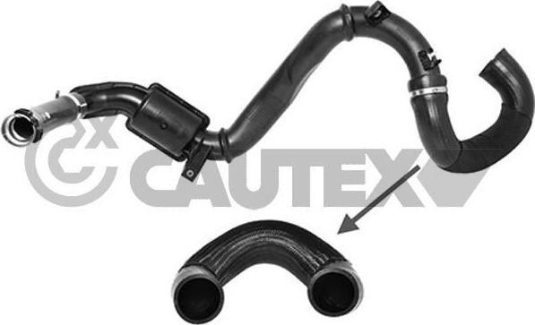 Патрубок интеркулера Cautex. Артикул 753073