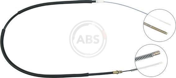 Трос ручника (тросик ручного тормоза) ABS. Артикул K12676