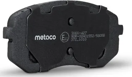 Колодки тормозные передние KIA OPTIMA IV 16 (Metaco). Артикул 3000427