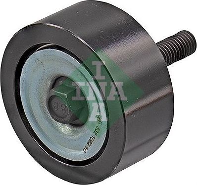 Направляющий (ведущий) ролик приводного поликлинового ремня Ina (Металл). Артикул 532 1082 10